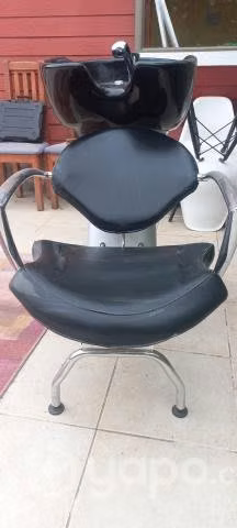Lavapelo y sillas