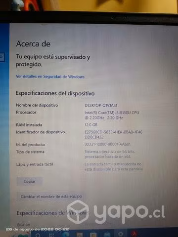 Lenovo Ideapad notebook