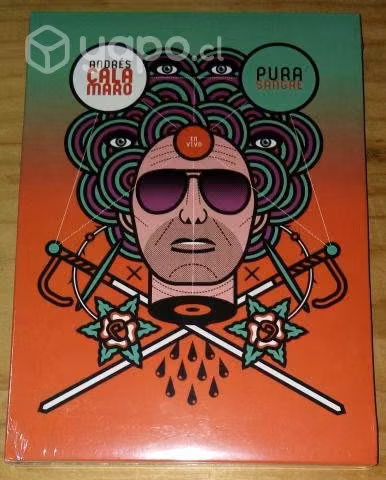 Andres Calamaro - Pura Sangre (En Vivo) "2014" CD: