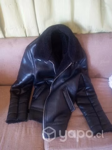 chaqueta de cuero