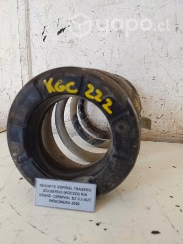 Resorte Espiral Trasero Izquierdo (KGC222) Kia Gra