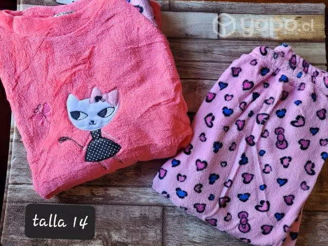 Pijamas niño y niña calentitos de la talla 6 a 14