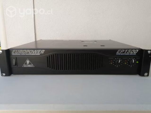 Amplificador De Sonido Behringer Ep1500