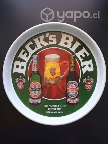 Bandeja Cerveza Becks, Original