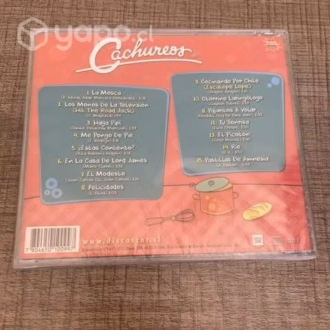 Cds originales de cachureos sellados