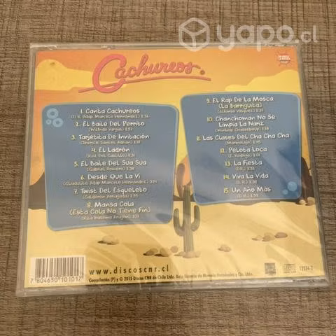 Cds originales de cachureos sellados