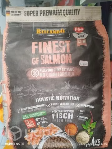 Belcando adulto mini finest gf salmón 4 kilos