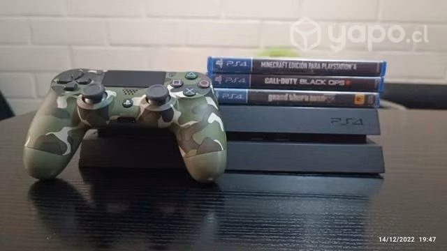 Play station 4 con 5 juegos 500gb