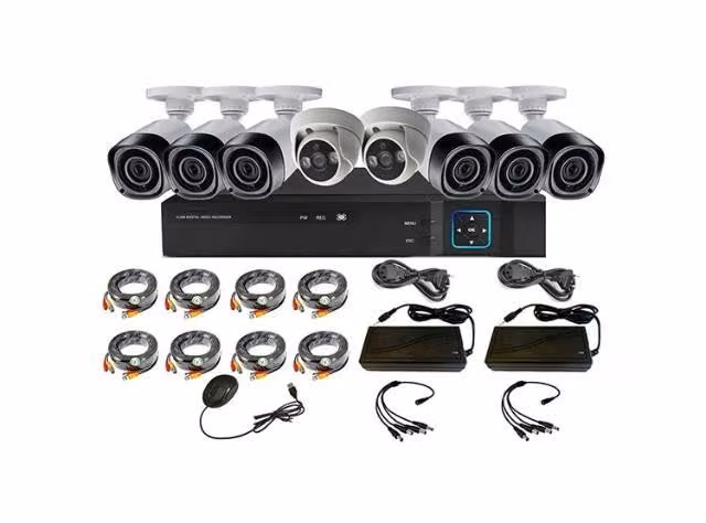 Kit camaras de seguridad vigilancia instaladas
