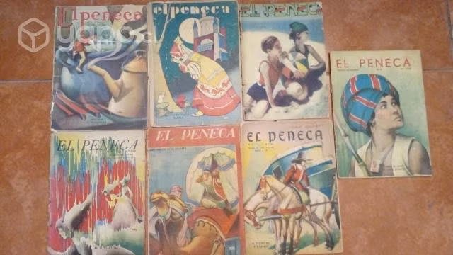 Revistas el peneca,cabrito,ecran y el pinguino
