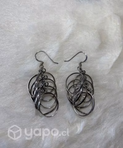 Aro Colgante Plata fina 925