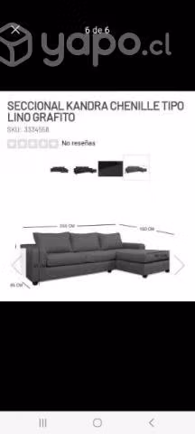 Sofa seccional