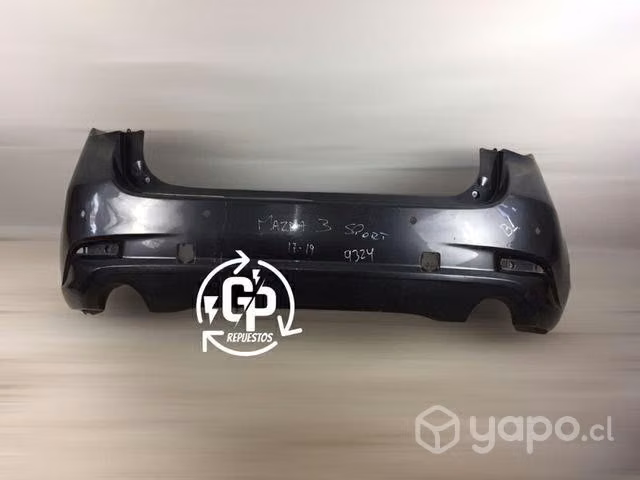 Mazda 3 sport 2017 2019 Parachoque Trasero
