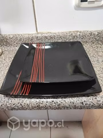 Platos, Vasos y Cubiertos