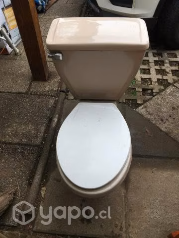 WC tasa de baño, losa usada
