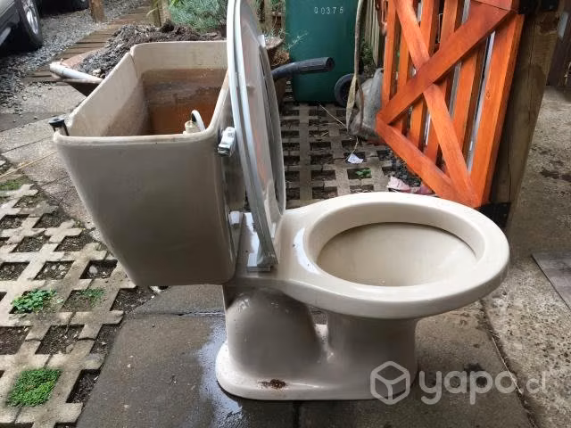 WC tasa de baño, losa usada - Imagen 2