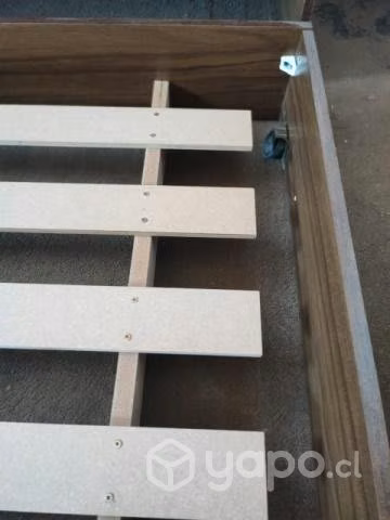 Cama de una plaza como nueva - Imagen 2