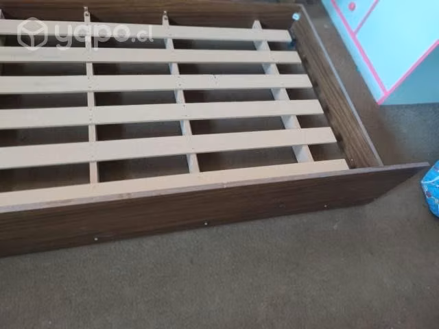 Cama de una plaza como nueva - Imagen 3