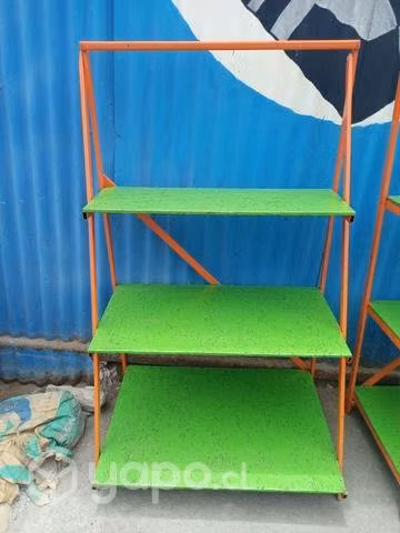 repisa para florería, y velador, maquina