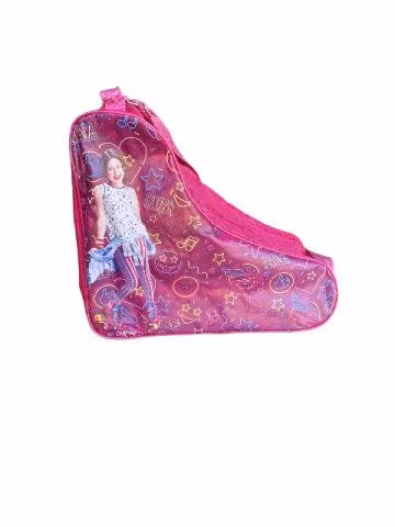 Patines ambar, con fundas y bolso