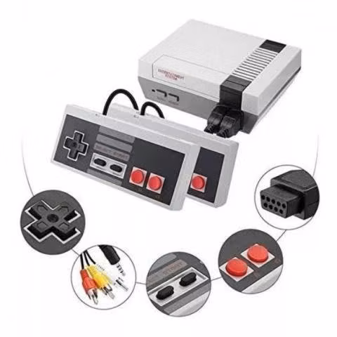 Consola Mini Video Juegos 500 Games Retro 2 Joysti