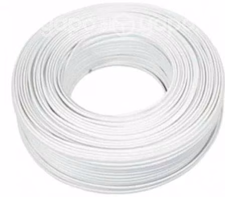 Cable fuerza 2.5mm blanco libre alógeno