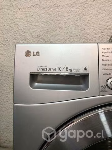 Lavadora secadora LG