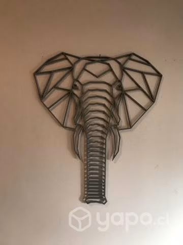 Elefante Geométrico - Decoración