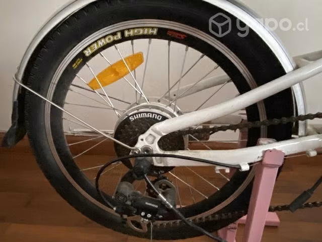 Bicicleta eléctrica poco uso impecable - Imagen 2
