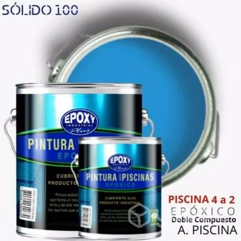 Pintura epoxica para piscina componente A+ B