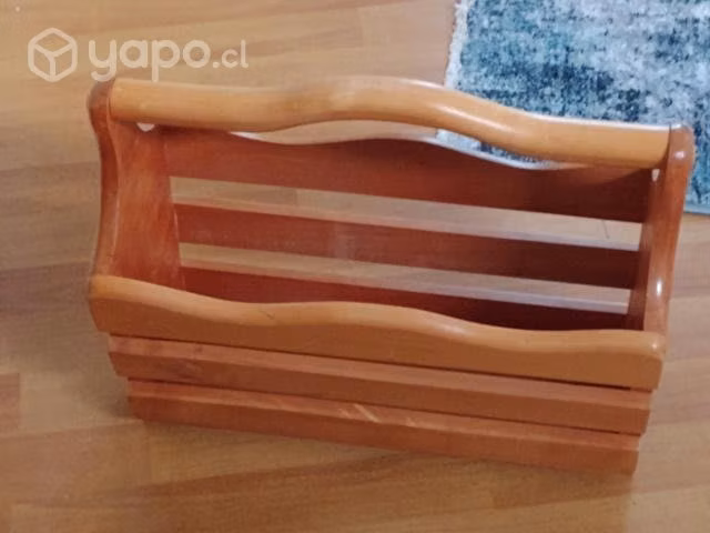 Librero de madera de lingue - Imagen 4