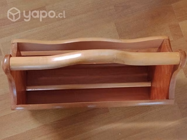 Librero de madera de lingue - Imagen 3