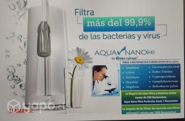 Filtro de agua de por vida
