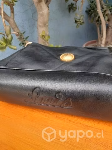 Cartera cuero negra Luis - Imagen 5