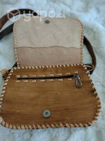 Cartera de cuero hecha a mano artesanos egipcio - Imagen 5