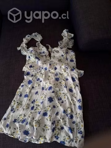 Vestido floreado forever 21 talla M