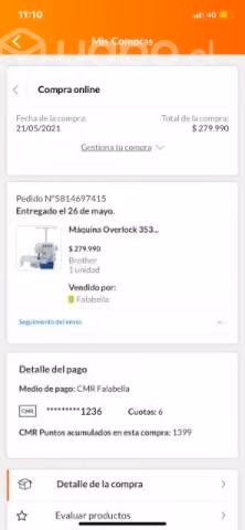Maquinas de coser