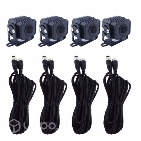 Kit 4 Camaras Seguridad Camion DVR 7" HD