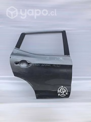 Puerta trasera RH Nissan Qashqai 2015 2020