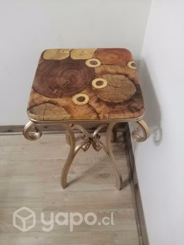 Fierro forjado y madera