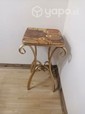 Fierro forjado y madera