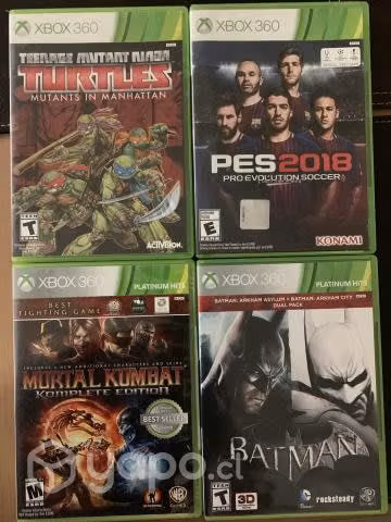 XBOX360 con juegos y accesorios