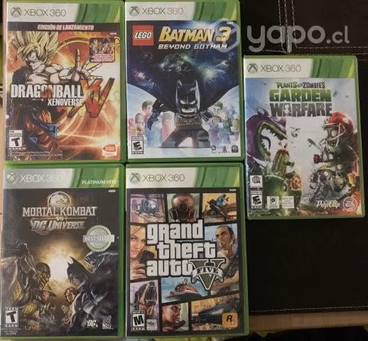 XBOX360 con juegos y accesorios