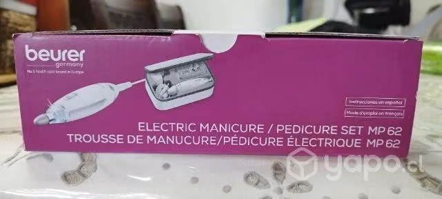 Kit de manicura y pedicura marca Beurer