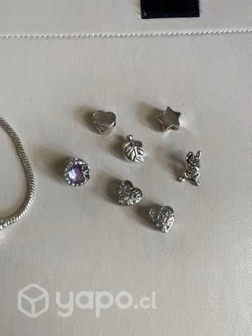 Pulsera Pandora + Charms + Caja - Imagen 4