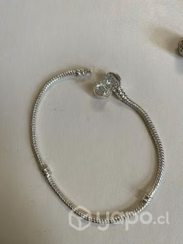 Pulsera Pandora + Charms + Caja - Imagen 2