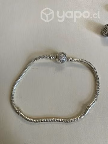 Pulsera Pandora + Charms + Caja - Imagen 3