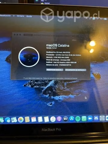 Macbook pro 2012