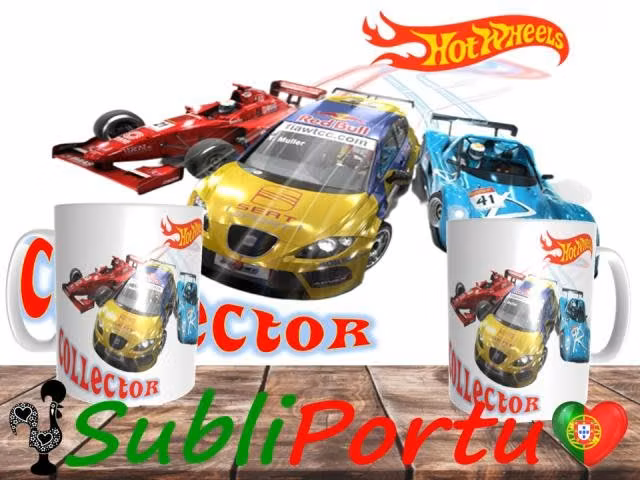 Tazas O Tazones De Autos Hot Wheels Muchos Diseño