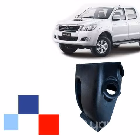 Cofia cubre chapa toyota hilux 2006-2015